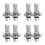 8Pcs Bulbs Lights Low Heat Consumption Universal Use 7