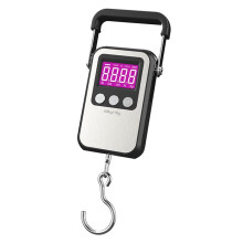 Portable Digital Hanging Hook Scale 60kg 10g with HD LCD for Luggage and Fishing WH-A35 Battery
