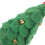 Wool Felt Christmas Tree Decoration Green 1 Pack 3