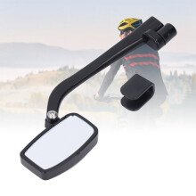 Adjustable ABS HD Anti-Fog Bike Rear View Mirror for Cycling Lightweight Wide Angle