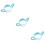 3Pcs Blue Infant Feeding Bottle Handle Silicone for Baby Use 3