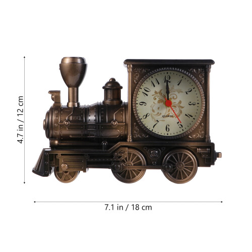 Model Alarm Clock Retro Table Clock with Rust Resistant Finish 1