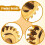 Snow Blower Worm Gear Replacement 51405 Copper 8