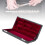 Clarinet storage box protective case wood canvas leather 6