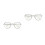 2Pcs Light Blocking Glasses Plastic Eyewear for Men Women 4