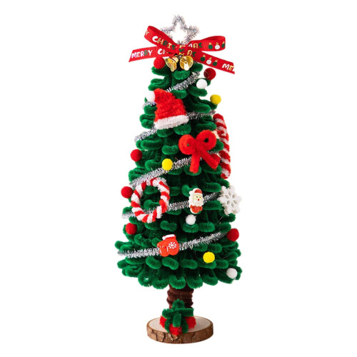 Mini Christmas Tree Tabletop 11 Inch with Gold Star 1