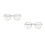 2Pcs Light Blocking Glasses Plastic Eyewear for Men Women 9