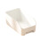 Plastic Storage Cabinet Box for Kitchen – Open Access, Space-Saving, Rounded Edges, Beige/White/Clear, 37x17x13.5cm 2