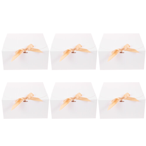 24Pcs Pre-Folded White Cake Boxes, Perfect for Cookies and Desserts 2