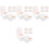 24Pcs Pre-Folded White Cake Boxes, Perfect for Cookies and Desserts 4