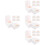 24Pcs Pre-Folded White Cake Boxes, Perfect for Cookies and Desserts 7