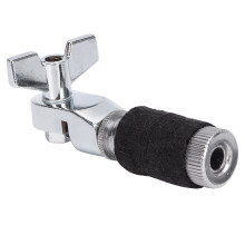 Aluminum Alloy Hi-Hat Clutch Solution, Incrementally Lock Cymbals in Place Using Spring and Ball Bearing Sleeve, Locking Nut Safety with Quick