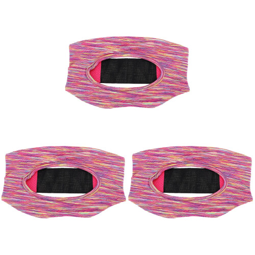 3Pièces Protections Visage Vr Multicolores Absorbantes Pour Vr 1
