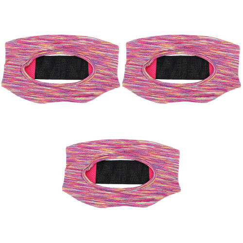 3Pièces Protections Visage Vr Multicolores Absorbantes Pour Vr 2