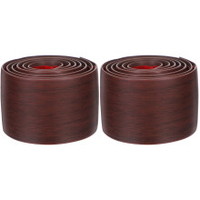 2Pièces Strips De Transition En PVC Durables Rouges Pour Sols Tapis