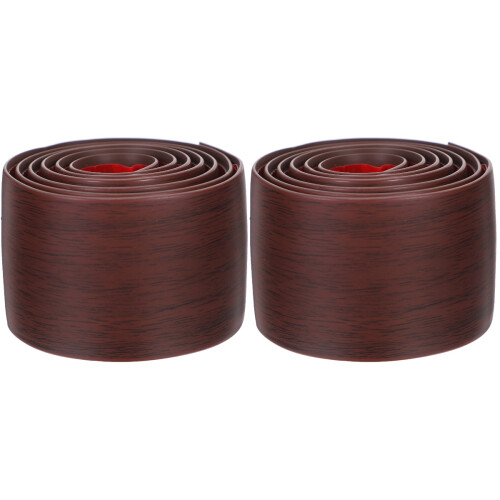 2Pièces Strips De Transition En PVC Durables Rouges Pour Sols Tapis