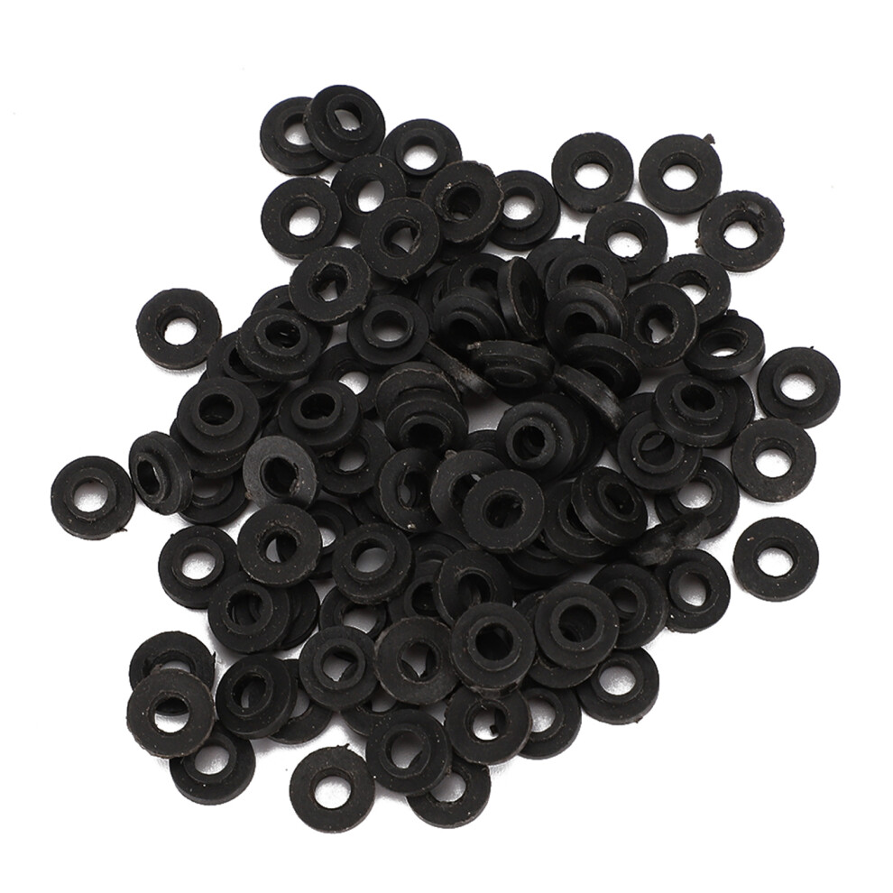 Insulated Washers for Precision Tattoo Tools, Flat Washers with Durable Nylon Build, Wear Resisting Anti Corrosion Protection, Plastic Replacement