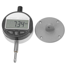 Digital Test Indicator Gauge, Easy to Disassemble and Carry Widely Used in Industrial Settings, 0-12.7mm Range Electronic Dial Indicator with Extra