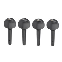 Chevilles de violon en bois d'ébène, accessoires de rechange pour chevilles de violon, chevilles de violon à surface lisse, structure durable,