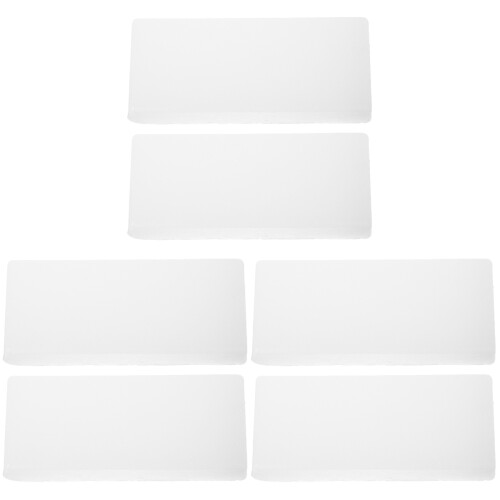 6Pcs Durable White Wax Polishing Compound for Marble Crystal and Metal