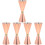 5Pcs Stainless Steel Double-Head Cocktail Jigger Wine Measuring Device 4