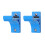 2Paires Porte-Arc Bleu, Accessoires , Support Mural Recurve 1