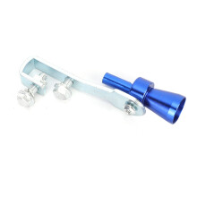Turbo Sound Enhancer Exhaust Pipe Whistle, Loud Turbo Sound Car Roar Maker with Aluminum Alloy Whistle Universal Fitment Tailpipe Noise Enhancer Easy