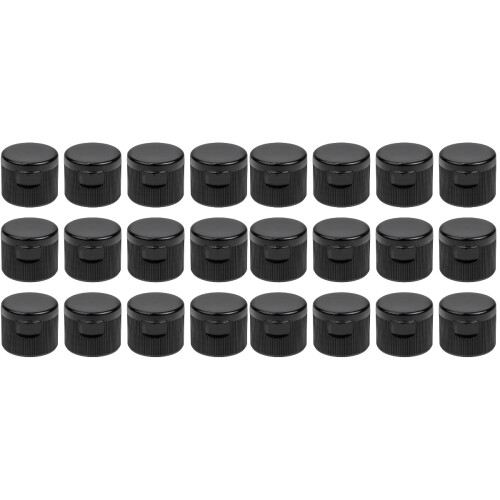 60Pièces Couvercles Étanches Bouteille Sport Noir Durable