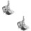 2Pcs Silver Silk Screen Printing Hinge Clamp Tool for Easy DIY Setup 5
