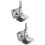 2Pcs Silver Silk Screen Printing Hinge Clamp Tool for Easy DIY Setup 6