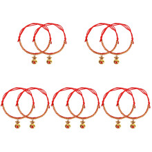 10Pièces Colliers Délicats Tissés Multicolores