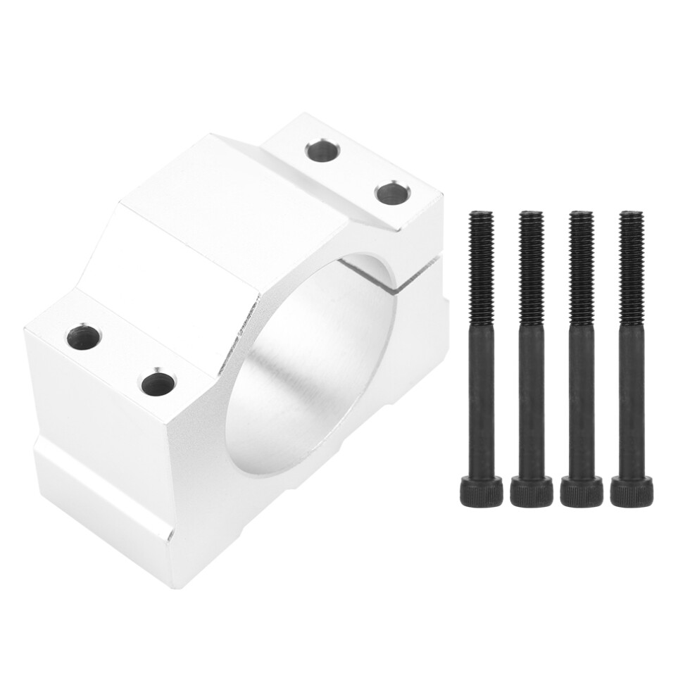 Stable And Accurate Cnc Spindle Bracket, Reduce Noise Aluminum Cnc Spindle Motor Mount Bracket With Screws, Durable Cast Aluminum Material For 9071309307511