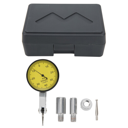 Dial Scale Gauge Measure Tool Adjustable Bidirectional Measurement Dial Indicator Magnetic Base Precision Metric Dial Test Indicator For Mechanical