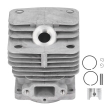 Kit de reconstrucción de motor de motosierra con pasador de pistón, anillos, circlips, cilindro, pistón, junta, repuesto ligero para MS390