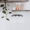 5Sets Black Nail-Free Wall Stemware Rack with Hanging Drain Slots 4