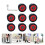 1Ensemble Accessoires Rollers Roues PU Robustes Noires Pour Rues 6