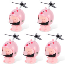 5Pièces Embellissements Casque Rose Enfant Faciles À Monter
