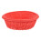 3Pcs Red Snack Serving Plate Fruit Bread Storage Basket 1