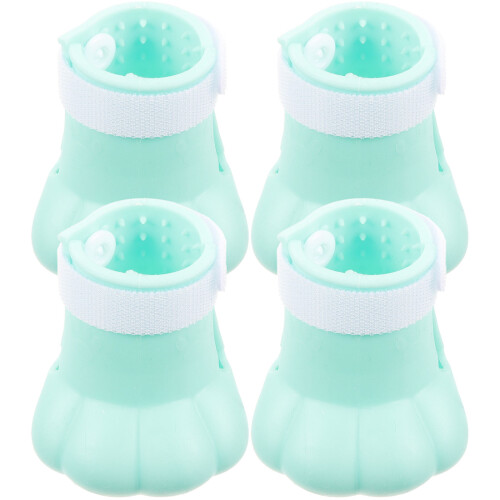 8Pièces Bottines Anti-Griffures Pour Chats En Silicone