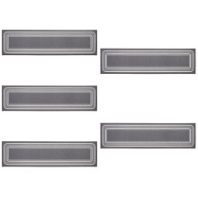 5Pcs Polyester Stair Treads Non-Slip Carpet Runners for Wooden Stairs