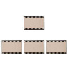 4Pcs Retro Felt Film Strip Memo Board Photo Frame for Office and Home