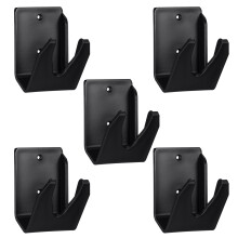 5Pcs Multifunctional Plastic Barcode Scanner Holder Black for Home Use