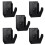 5Pcs Multifunctional Plastic Barcode Scanner Holder Black for Home Use 1