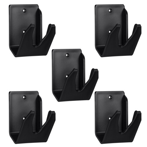 5Pcs Multifunctional Plastic Barcode Scanner Holder Black for Home Use