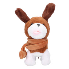 Talking Hamster Inspired Electronic Puppy Interactive Plush Toy That Dances Sings Tells Stories In Chinese, Realistic Walking Barking Dog For Kids