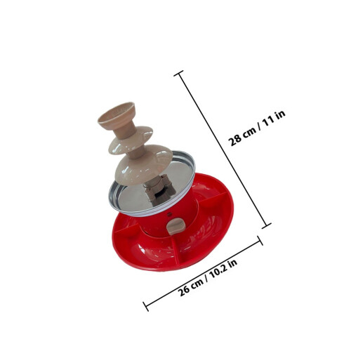 One Set Three Tier Chocolate Fountain Machine 1