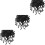 1500Pcs Black Dome Bolt Protective Caps End Covers for Screws 4
