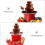 One Set Three Tier Chocolate Fountain Machine 8