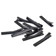 Presilhas para confecção de acessórios de cabelo, ideais para artesanato DIY. Presilhas de cabelo tipo jacaré com superfície lisa, presilhas de