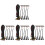 4Sets Durable ABS Lights Car Front Grille Multi-Color Kit 1